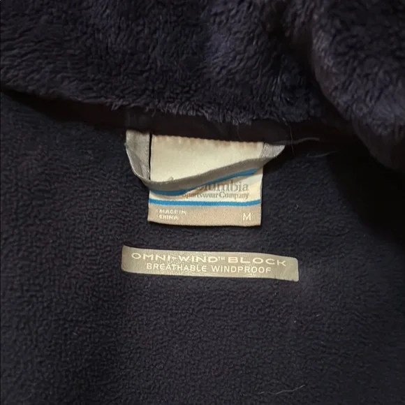 Columbia dark purple Softshell Jacket - Picture 2 of 2